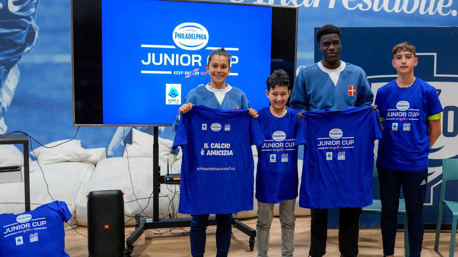 Como 1907 Stars in the 11th Stage of the Philadelphia Junior Cup | Keep Racism Out - Como 1907